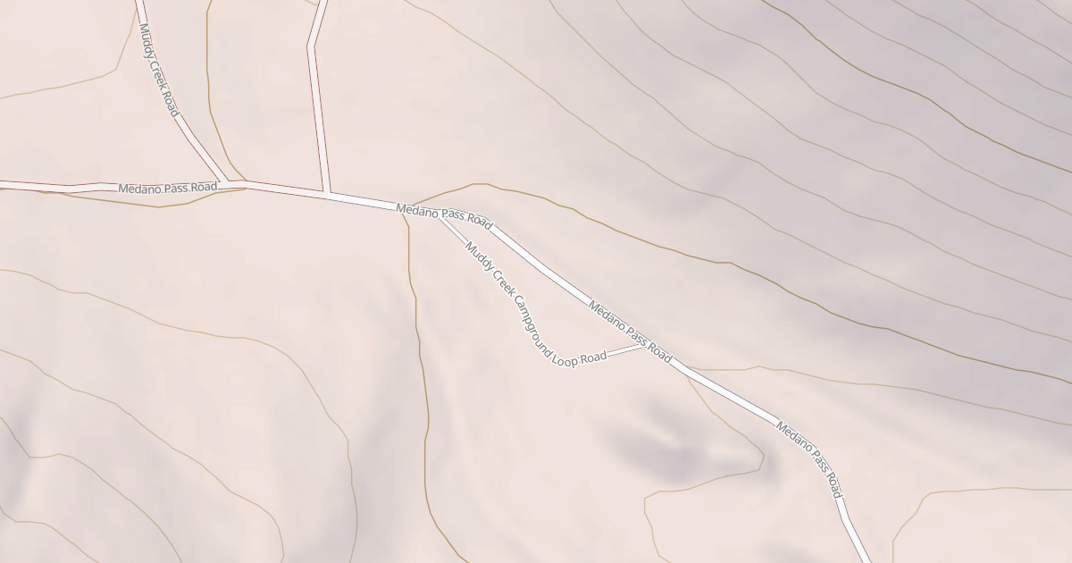 Map preview of MUDDY CREEK CG LOOP