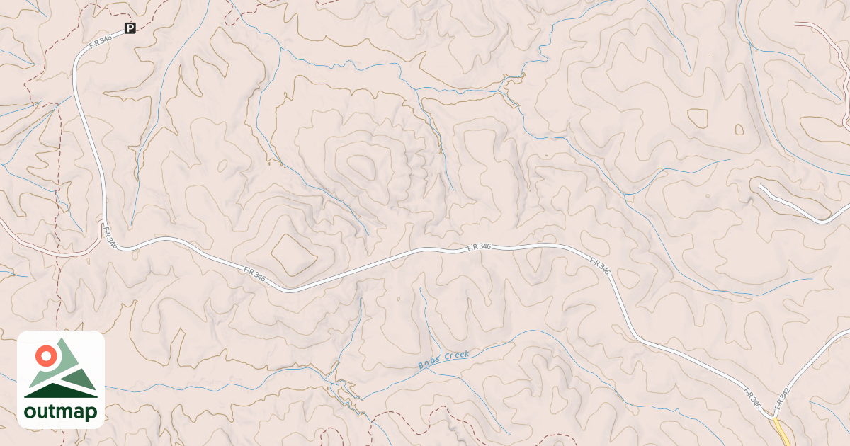 Map of BOBS CREEK
