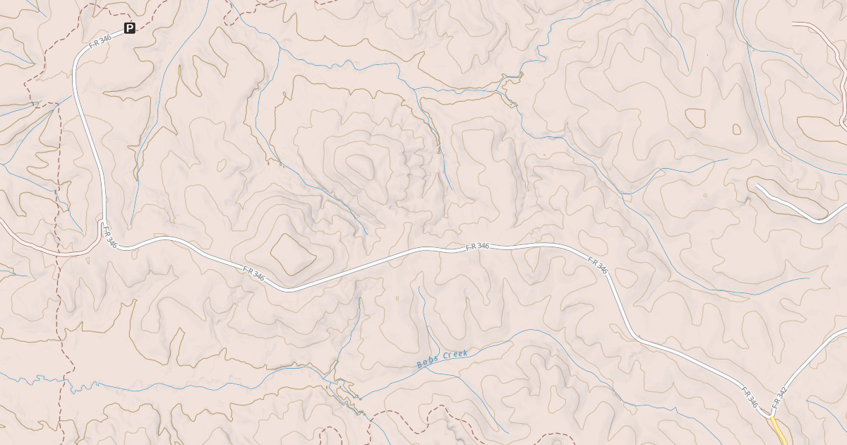 Map preview of BOBS CREEK