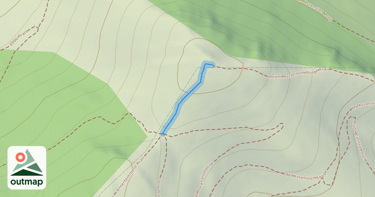 Map of Entertainment Trail