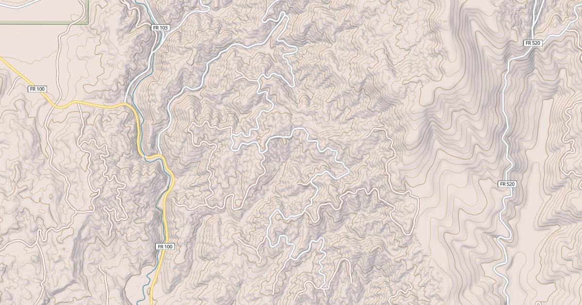 Map preview of CHAMOOK RIDGE