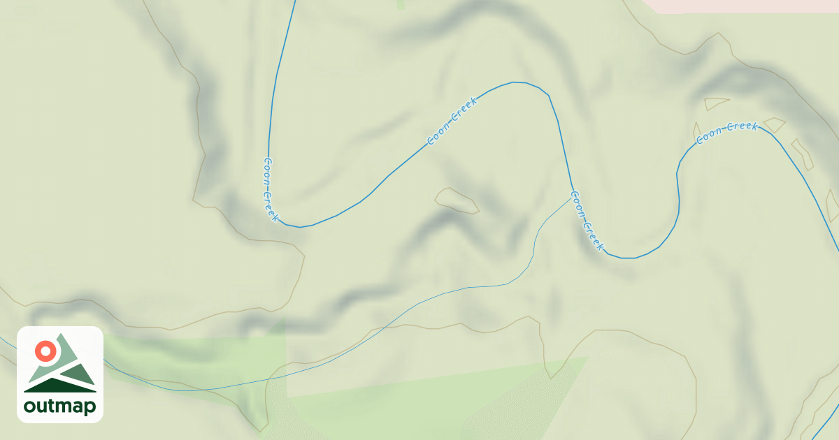 Map of Shady Oaks Native Prairie Adventure Trails