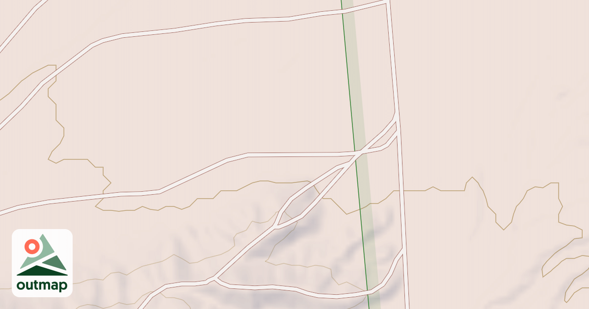 Map of BLM National GTLF Public Motorized Roads 0595ae19-7415-4411-b731-f74493380f83
