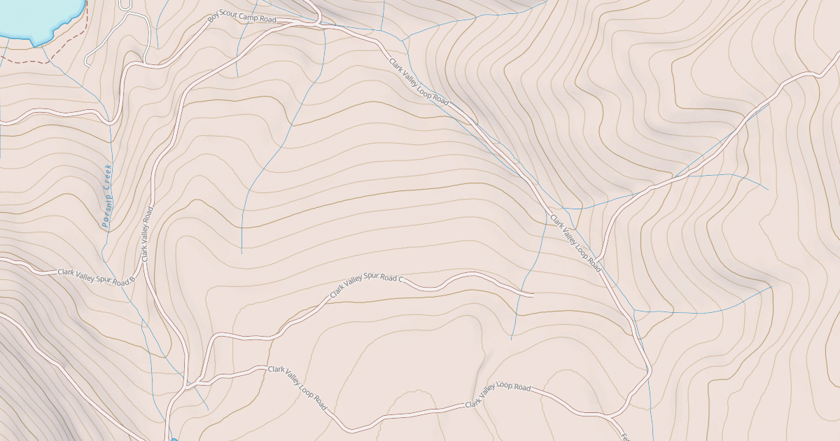 Map preview of CLARK VALLEY LOOP