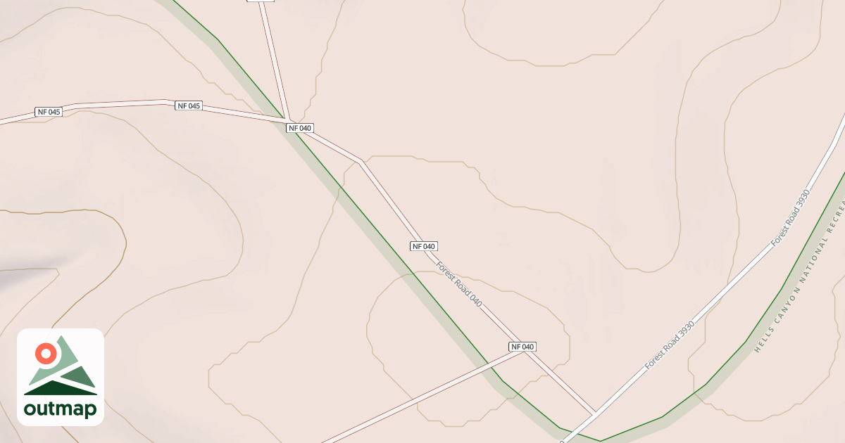 Map of TYEE BUTTE