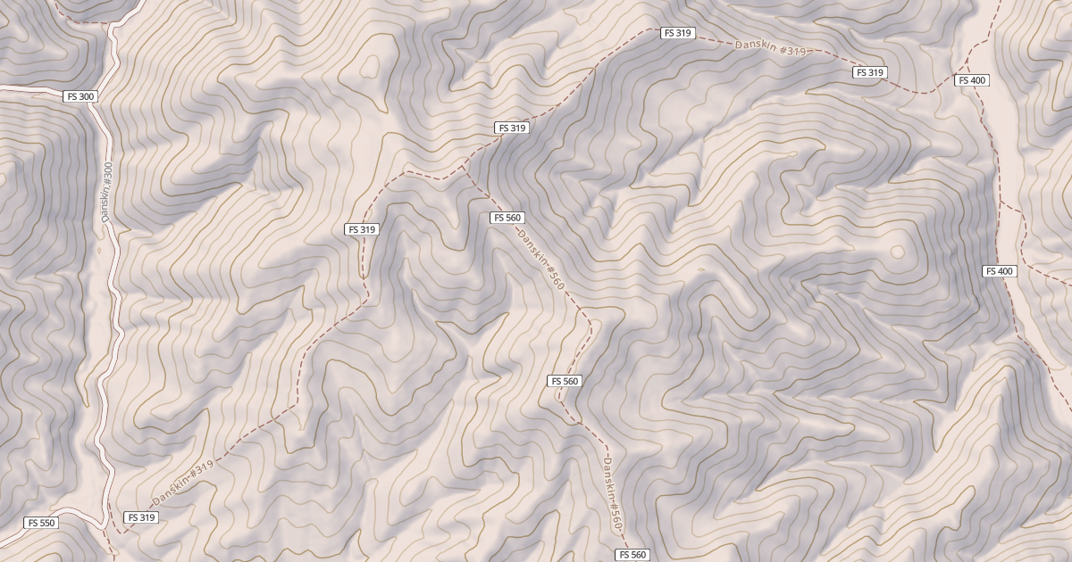 Map preview of Danskin #319