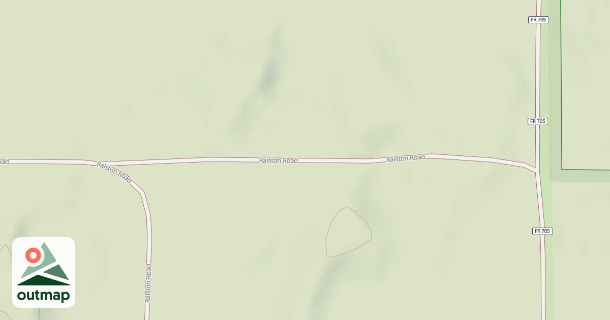 Map of RALSTON
