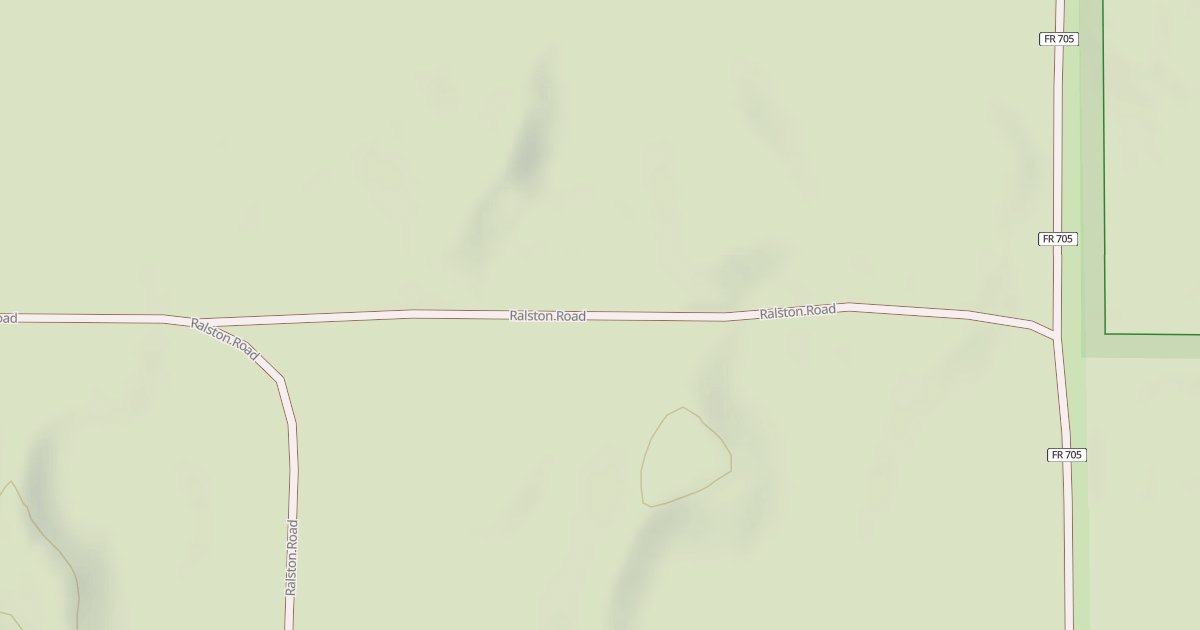 Map preview of RALSTON