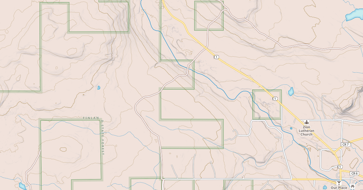 Map preview of C.J. Ramstad/North Shore State Trail