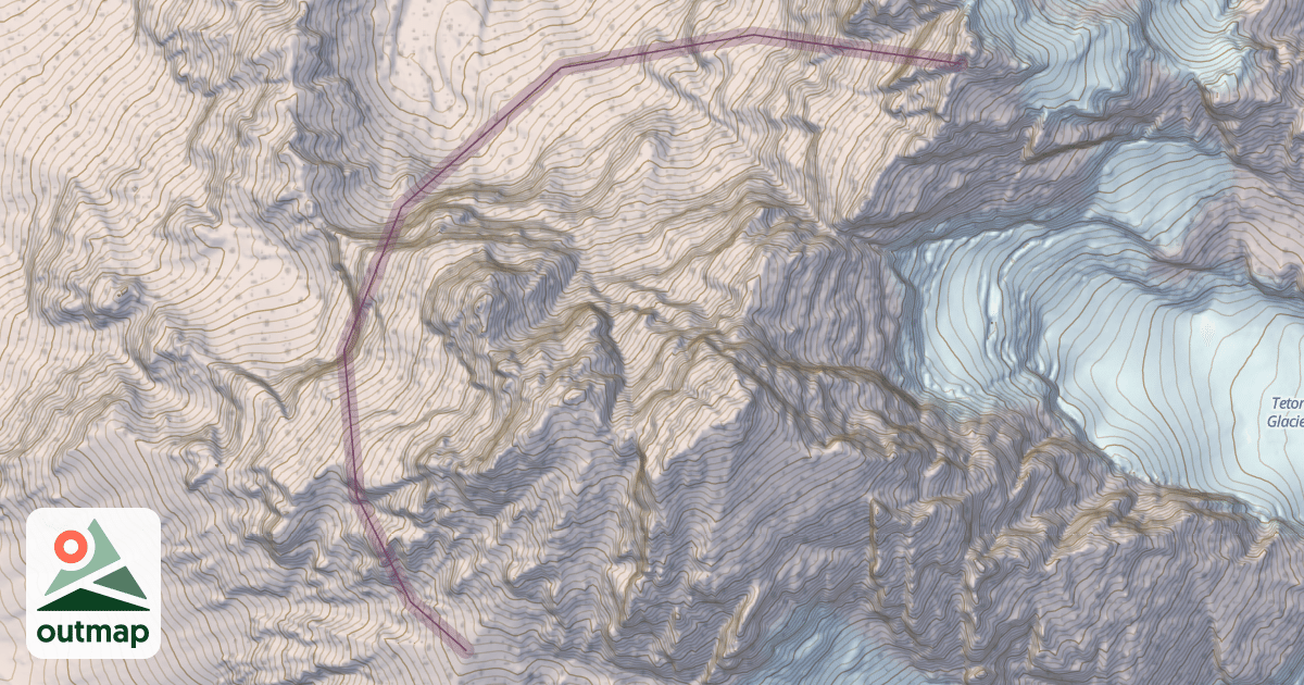 Map of Valhalla Traverse