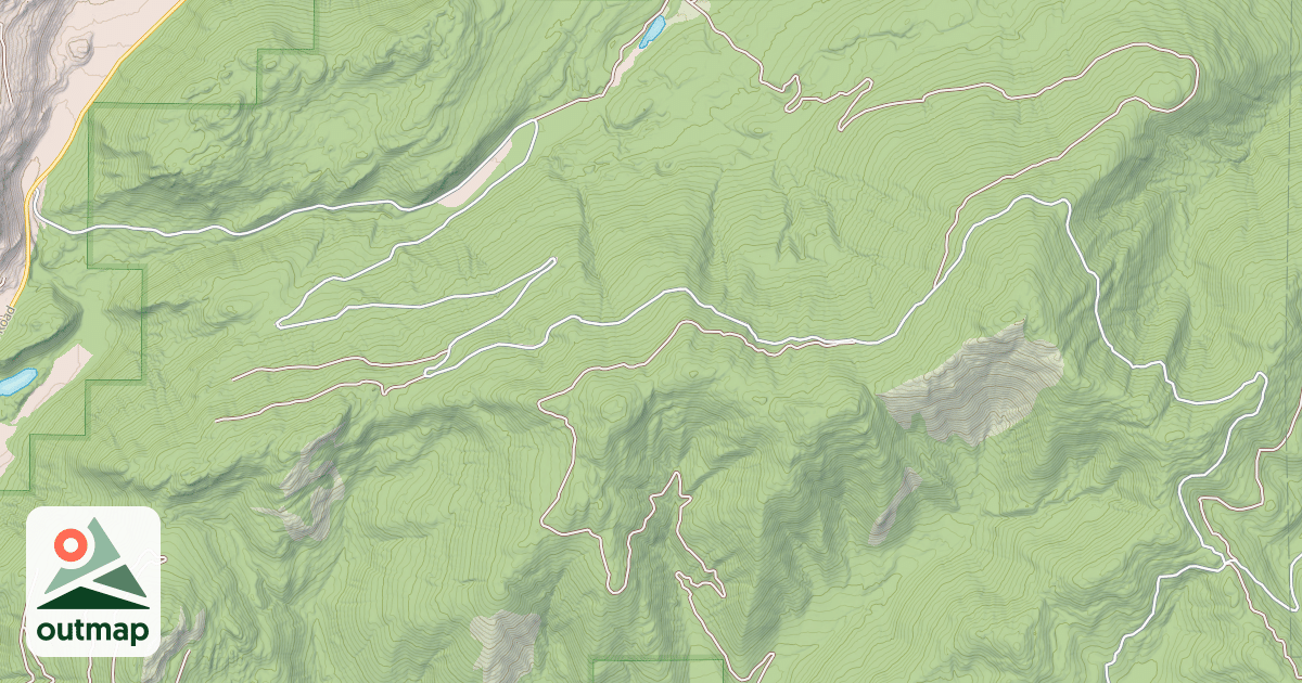 Map of NORTH MILL