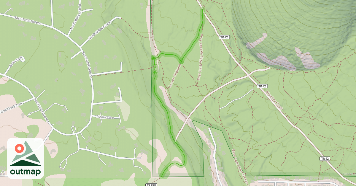 Map of Arizona Trail- Flagstaff
