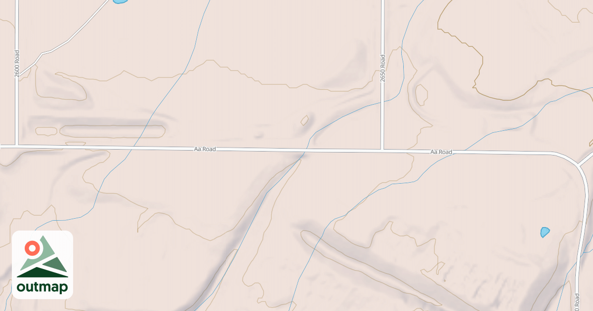 Map of Aa Road