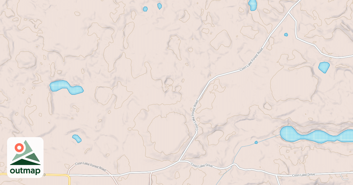 Map of Forest Riders Trails