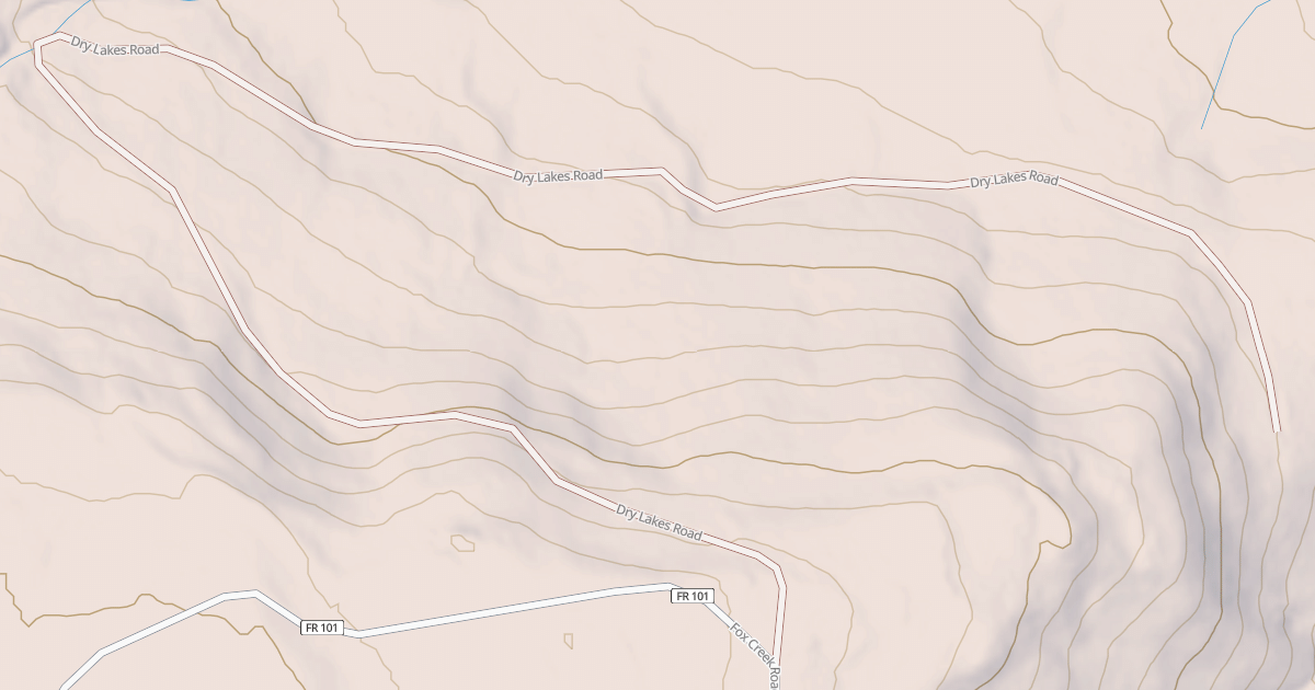 Map preview of DRY LAKES