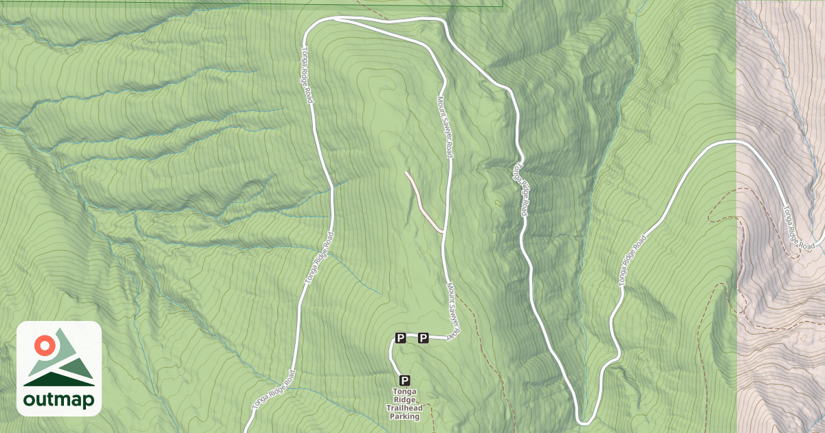 Map of 2605-A MT SAWYER