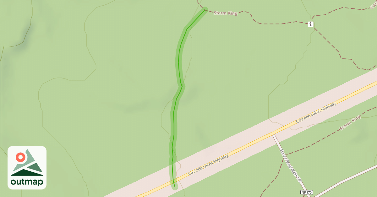Map of Storm King