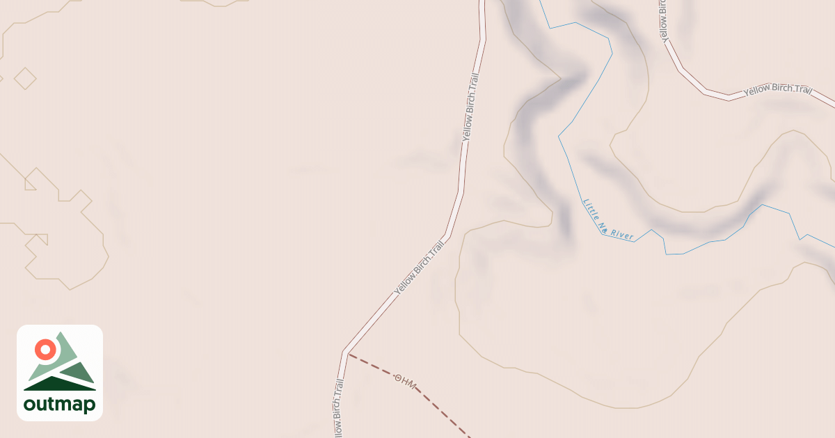 Map of Washington/Ramsey Trail