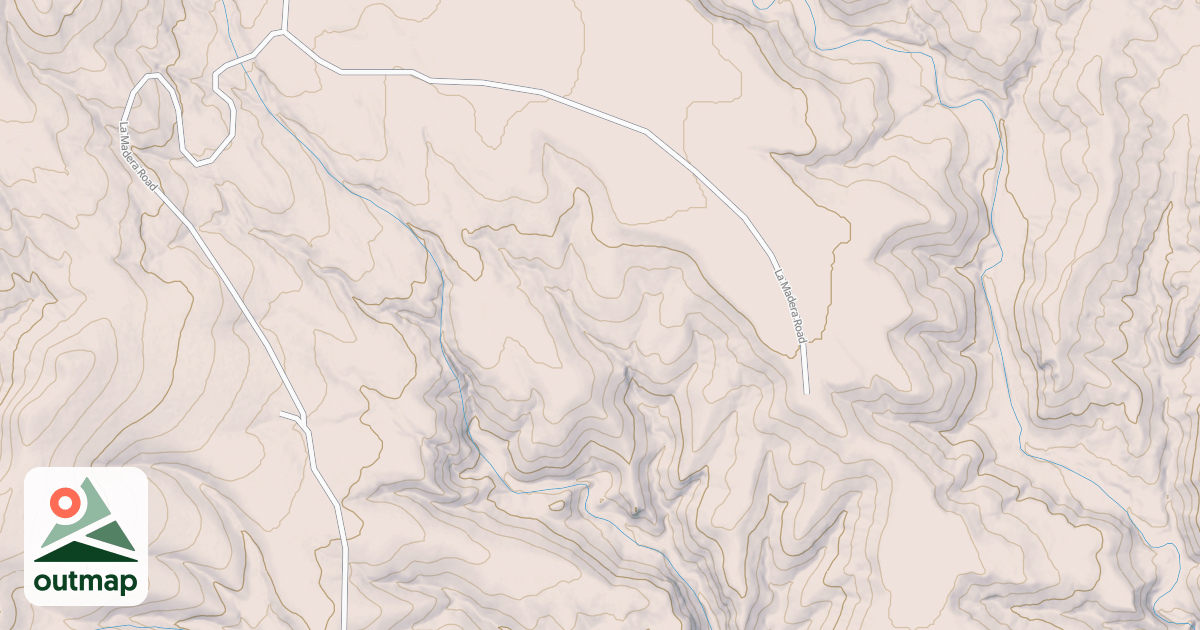 Map of LA MADERA