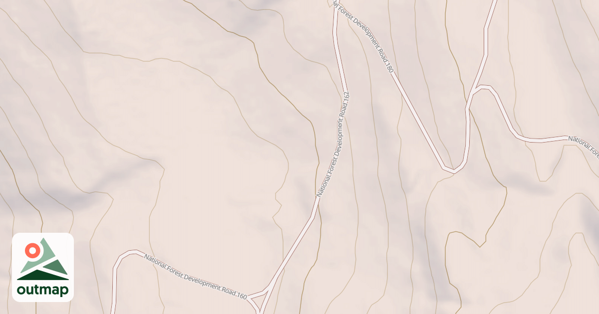Map of USFS Motor Vehicle Use Map Roads {652D6CD4-0F06-47B7-800F-B787B9FDEB38}