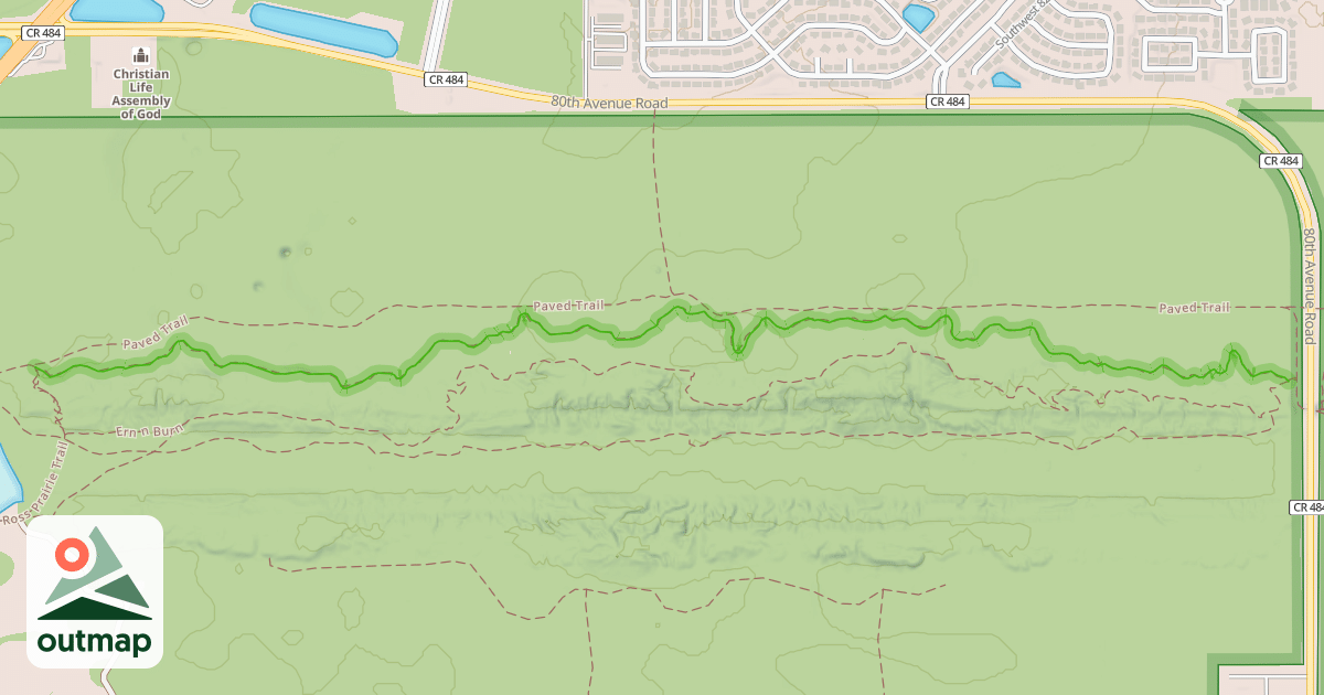 Map of Beyond Trail