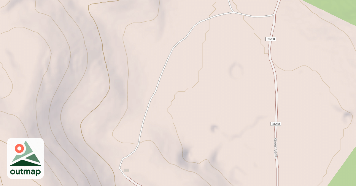 Map of HORSESHOE BASIN WARMING SHELTE