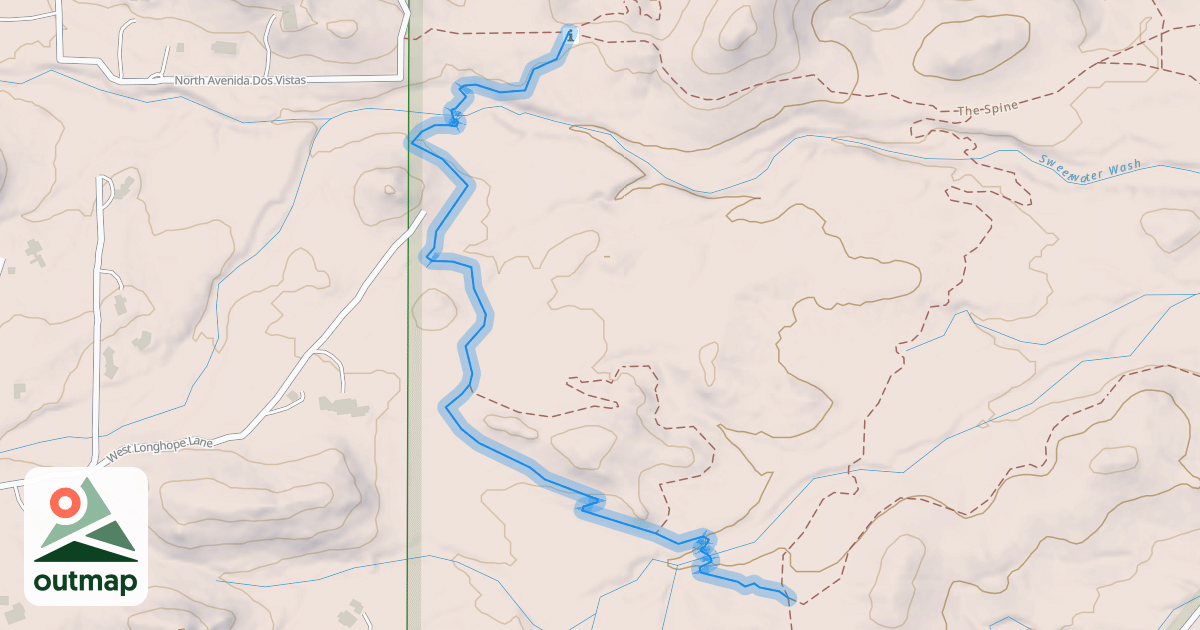 Map of Homestead Trail