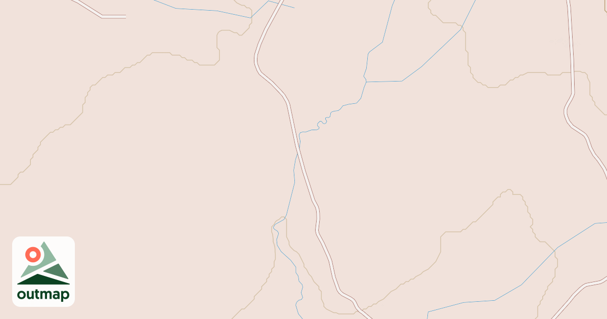 Map of CROWDER FLAT SPUR