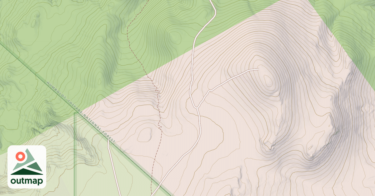 Map of BALD PEAK ROAD