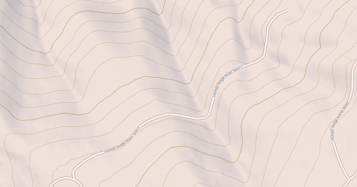 Map preview of HUNTER RIDGE SPUR C
