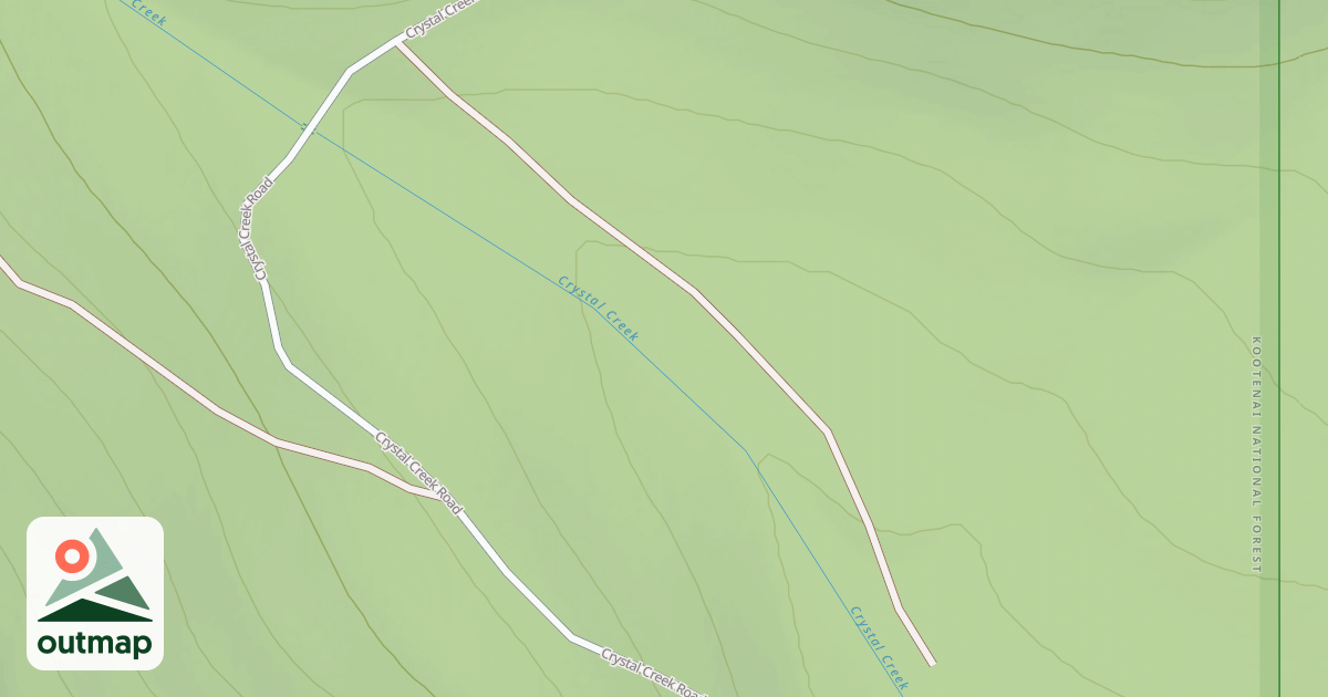 Map of CRYSTAL CR C