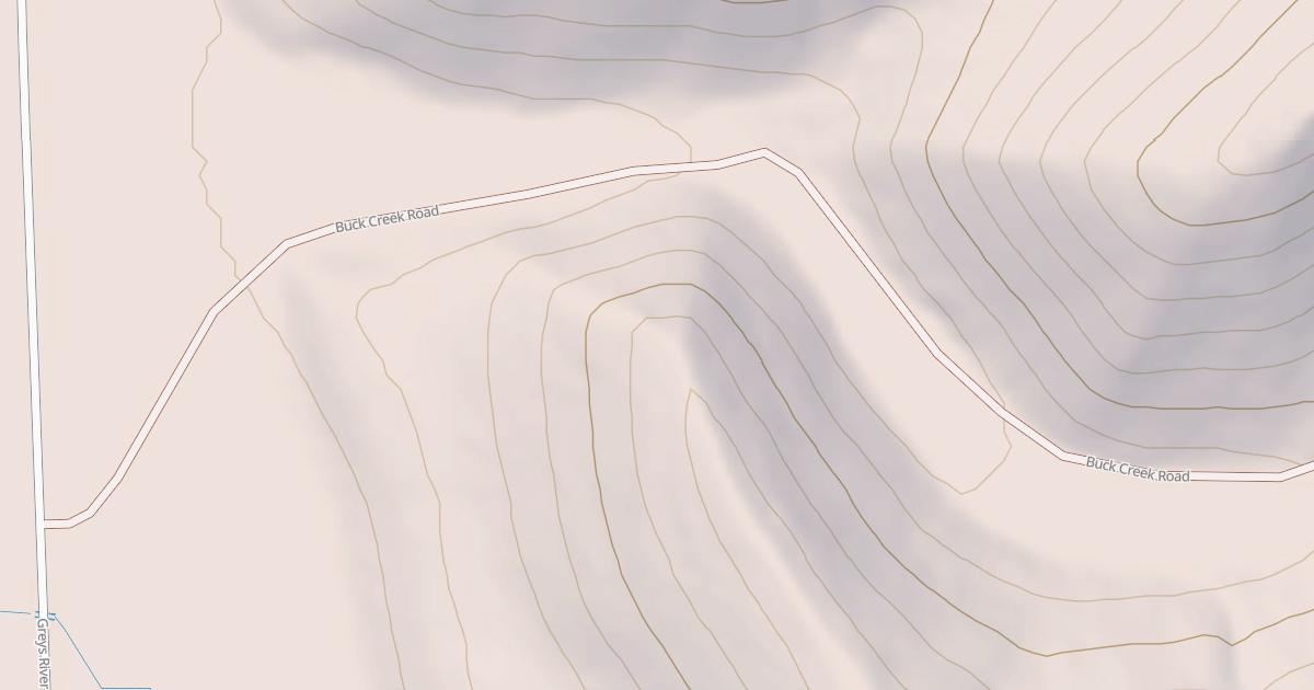 Map preview of BUCK CREEK