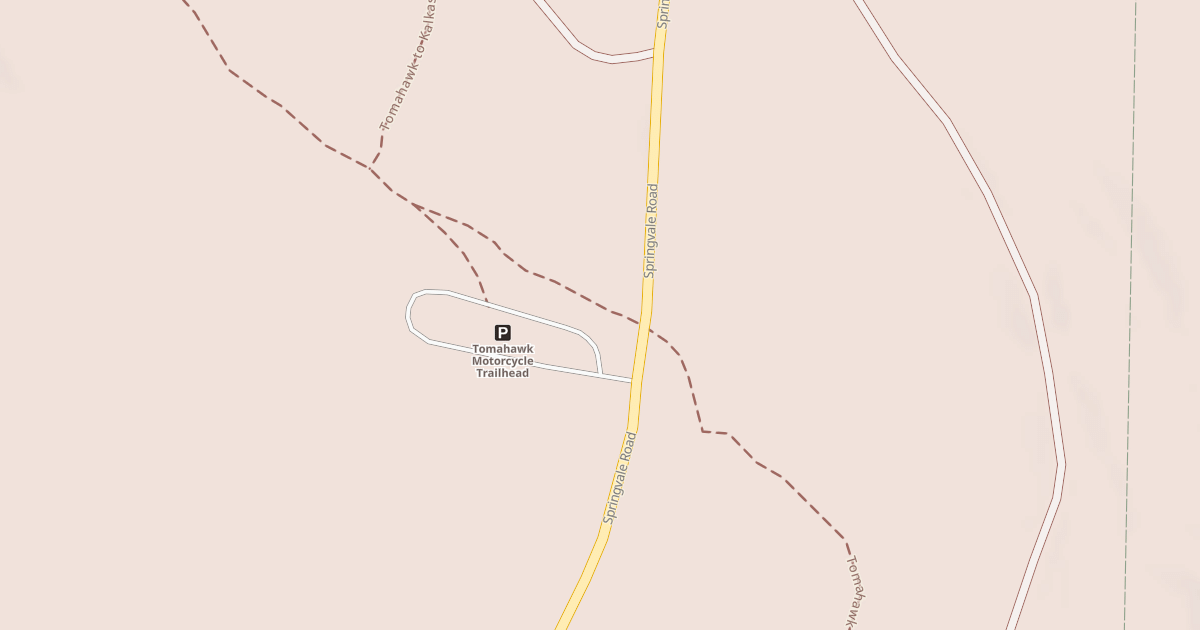 Map preview of Tomahawk To Kalkaska Mccct