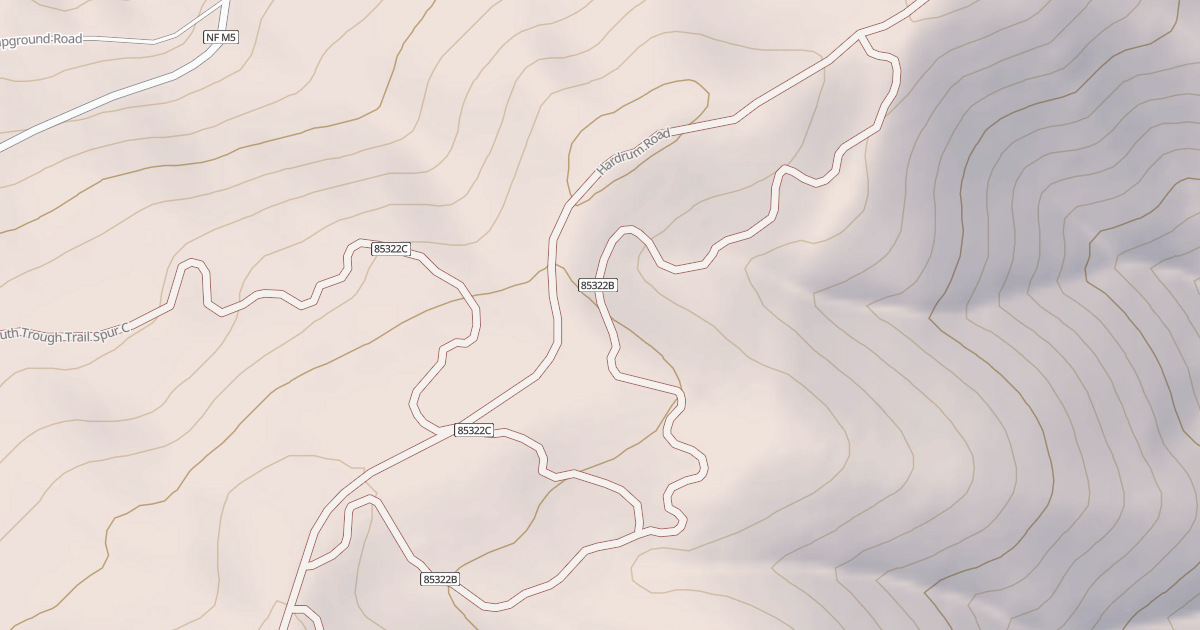 Map preview of SOUTH TROUGH SPUR B