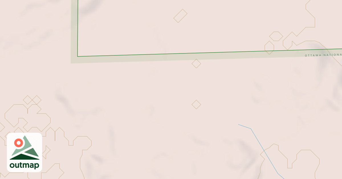 Map of USFS Motor Vehicle Use Map Trails 23744