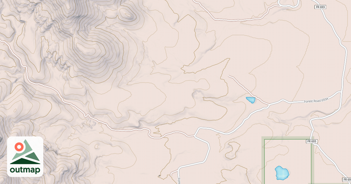 Map of HARRISON CANYON DAM