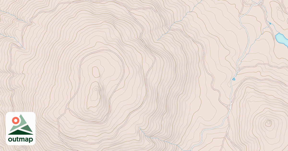 Map of EAST BLACKS MTN
