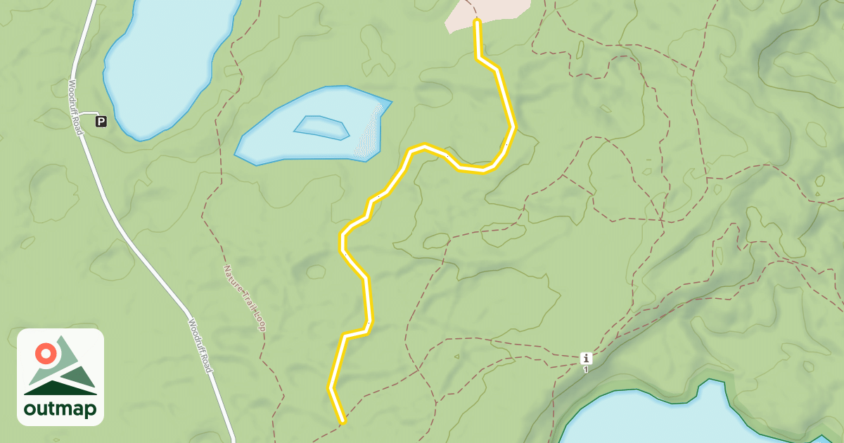 Map of Nature Trail Loop