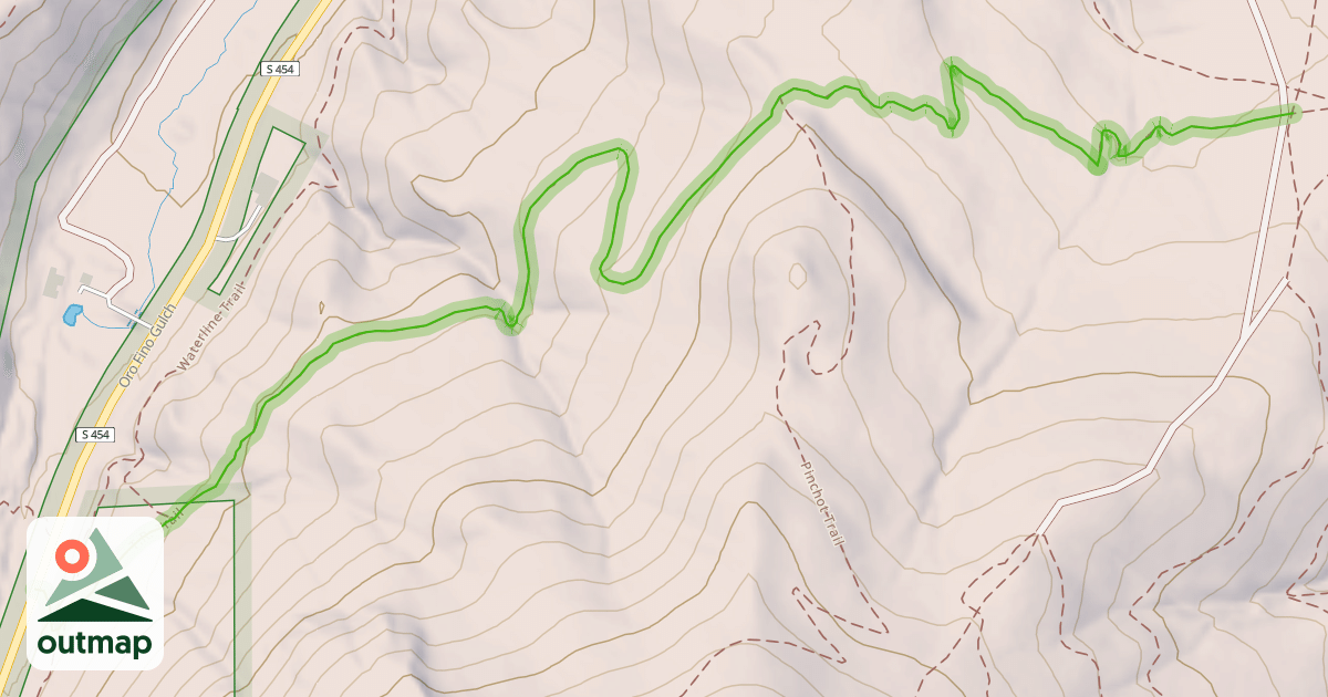 Map of T.R. Trail