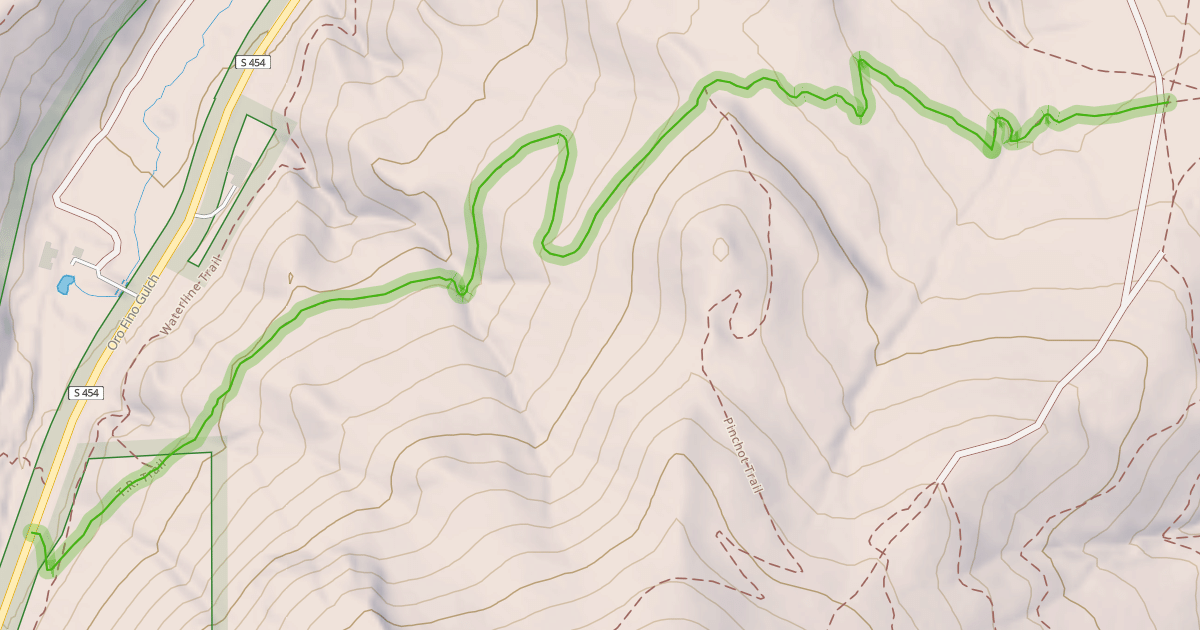 Map preview of T.R. Trail