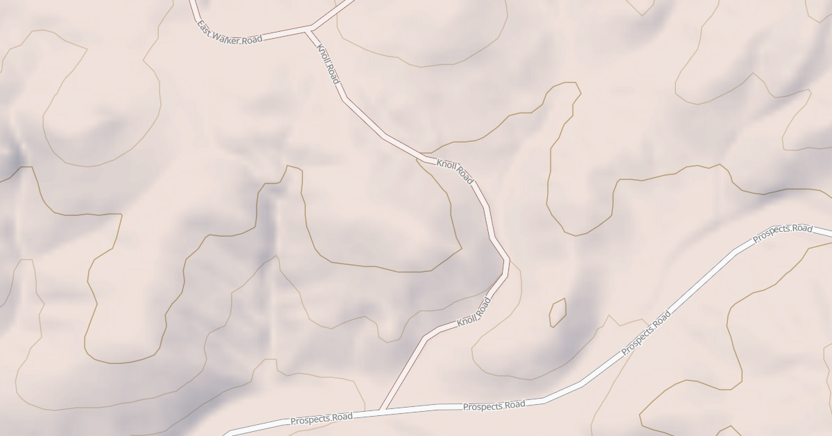 Map preview of KNOLL ROAD