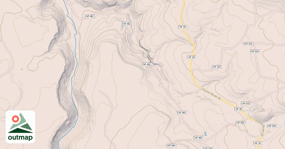 Map of AUGER VALLEY
