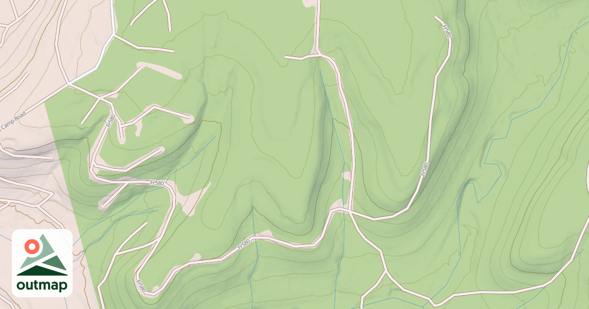 Map of SPRING CREEK