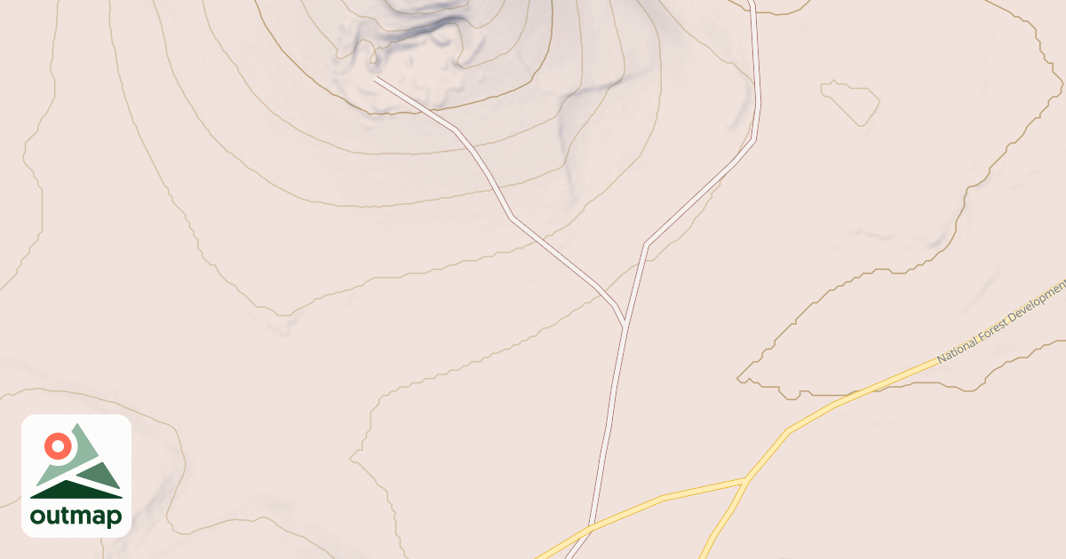 Map of 3781A TUB BUTTE