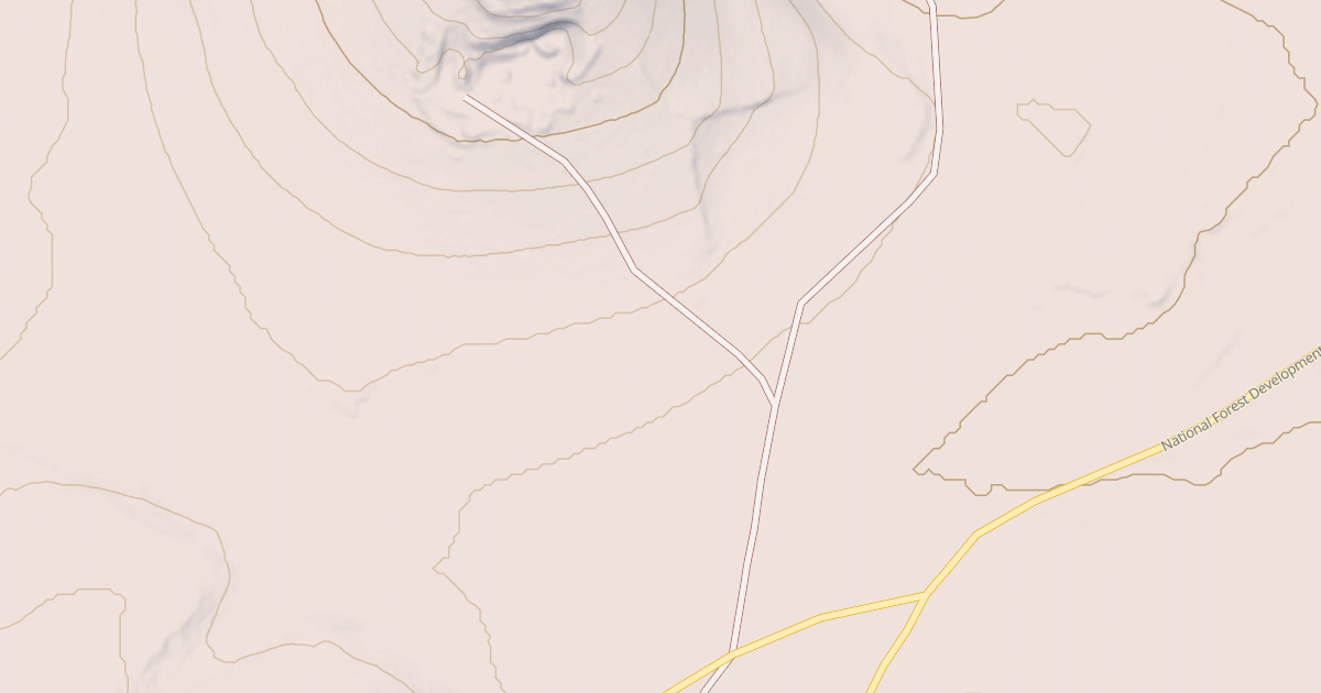 Map preview of 3781A TUB BUTTE