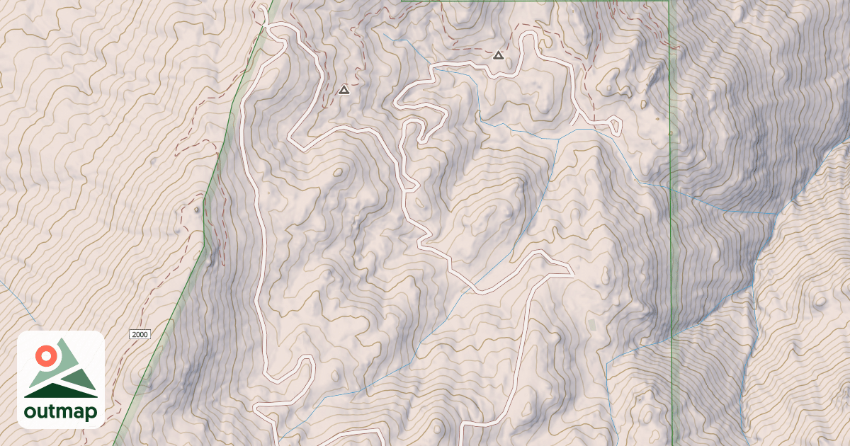 Map of BLACK MOUNTAIN
