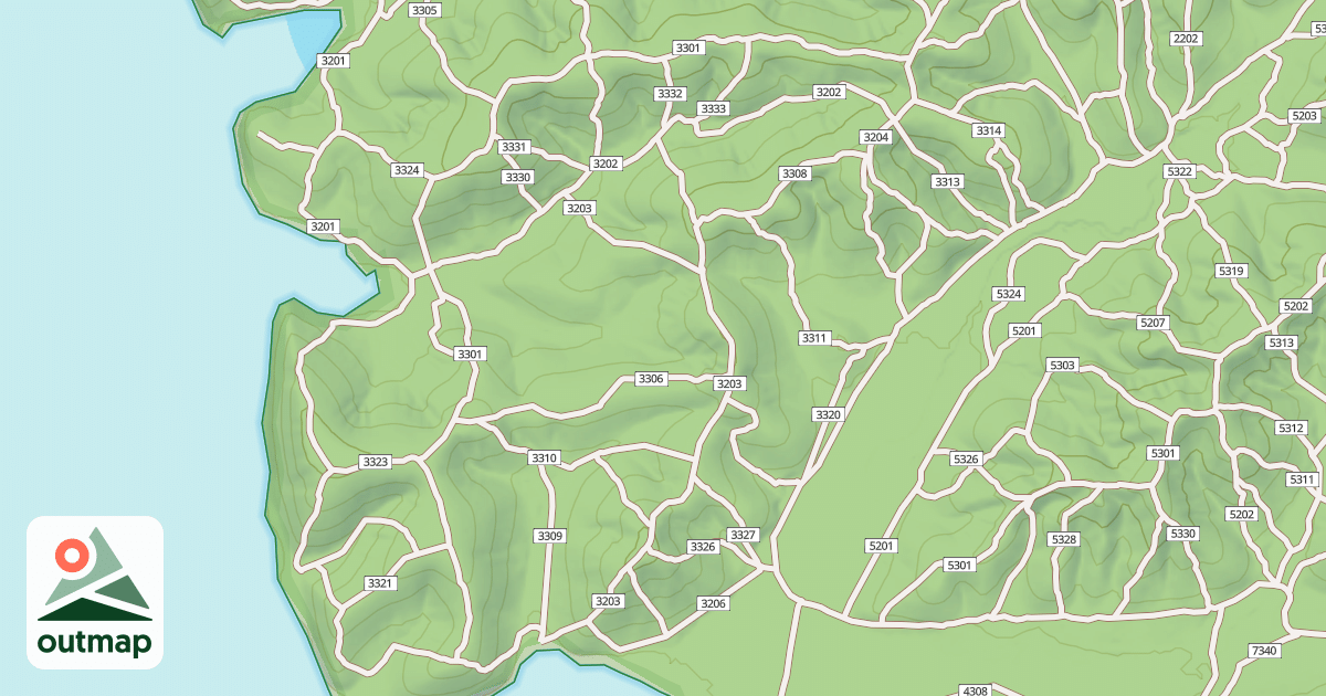 Map of USFS Motor Vehicle Use Map Trails 20012