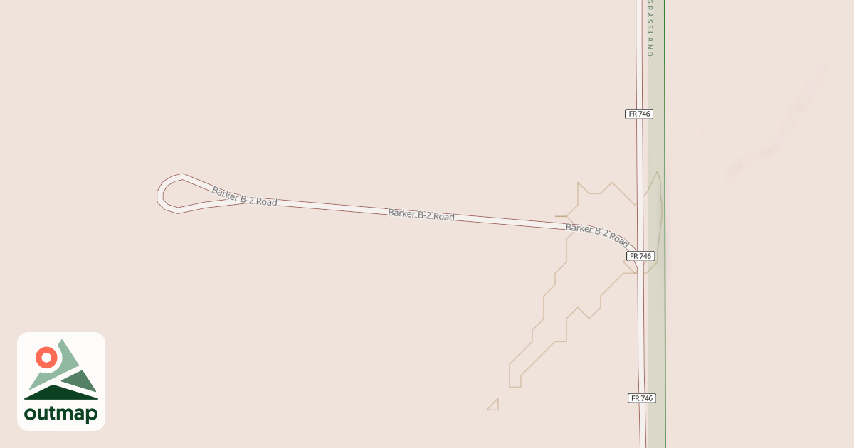 Map of BARKER B-2