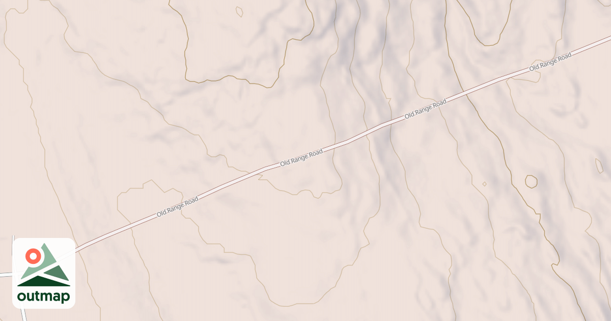 Map of Range Rd