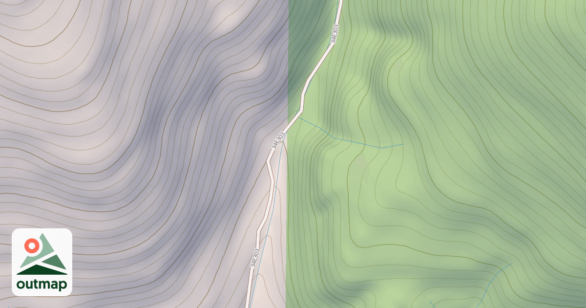 Map of Black Canyon